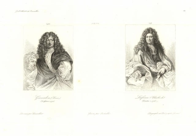 Girardon (Louis) Sculpteur - Lafosse (Charles de) Peintre