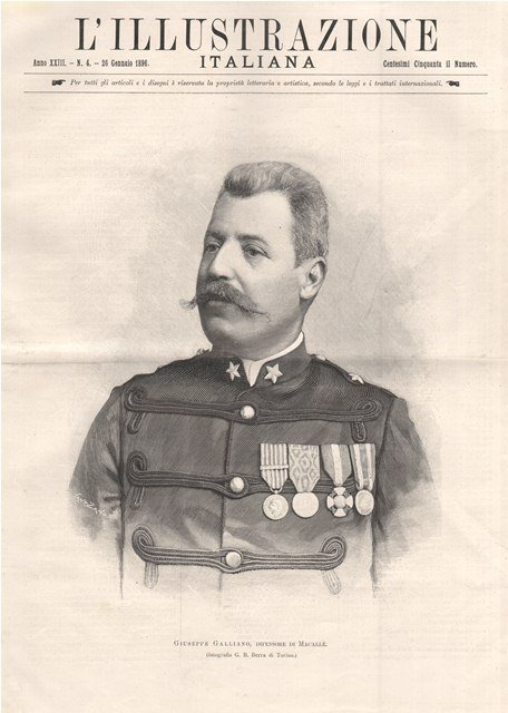 Giuseppe Galliano, difensore di Macallè