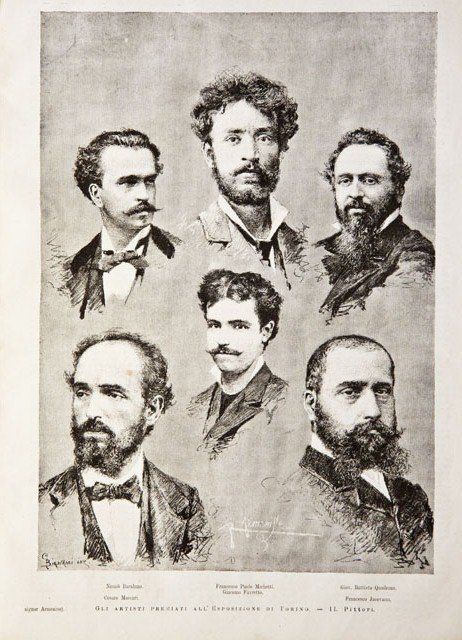 Gli artisti premiati all’Esposizione di Torino / II. Pittori