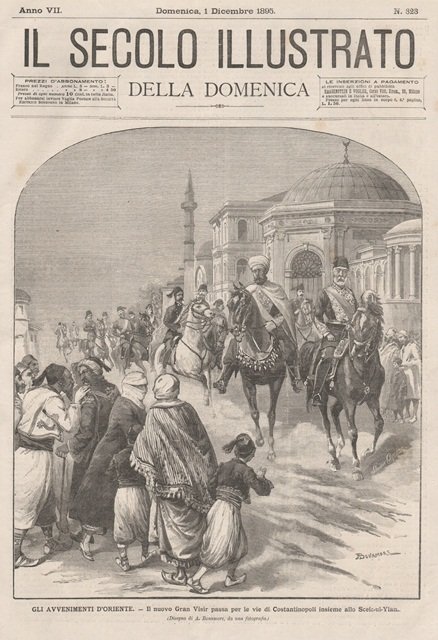 Gli avvenimenti d’oriente: Il nuovo Gran Visir passa per le …