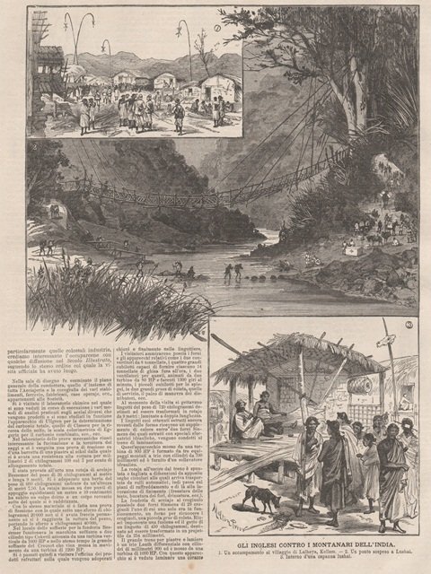 Gli inglesi contro i montanari dell’India