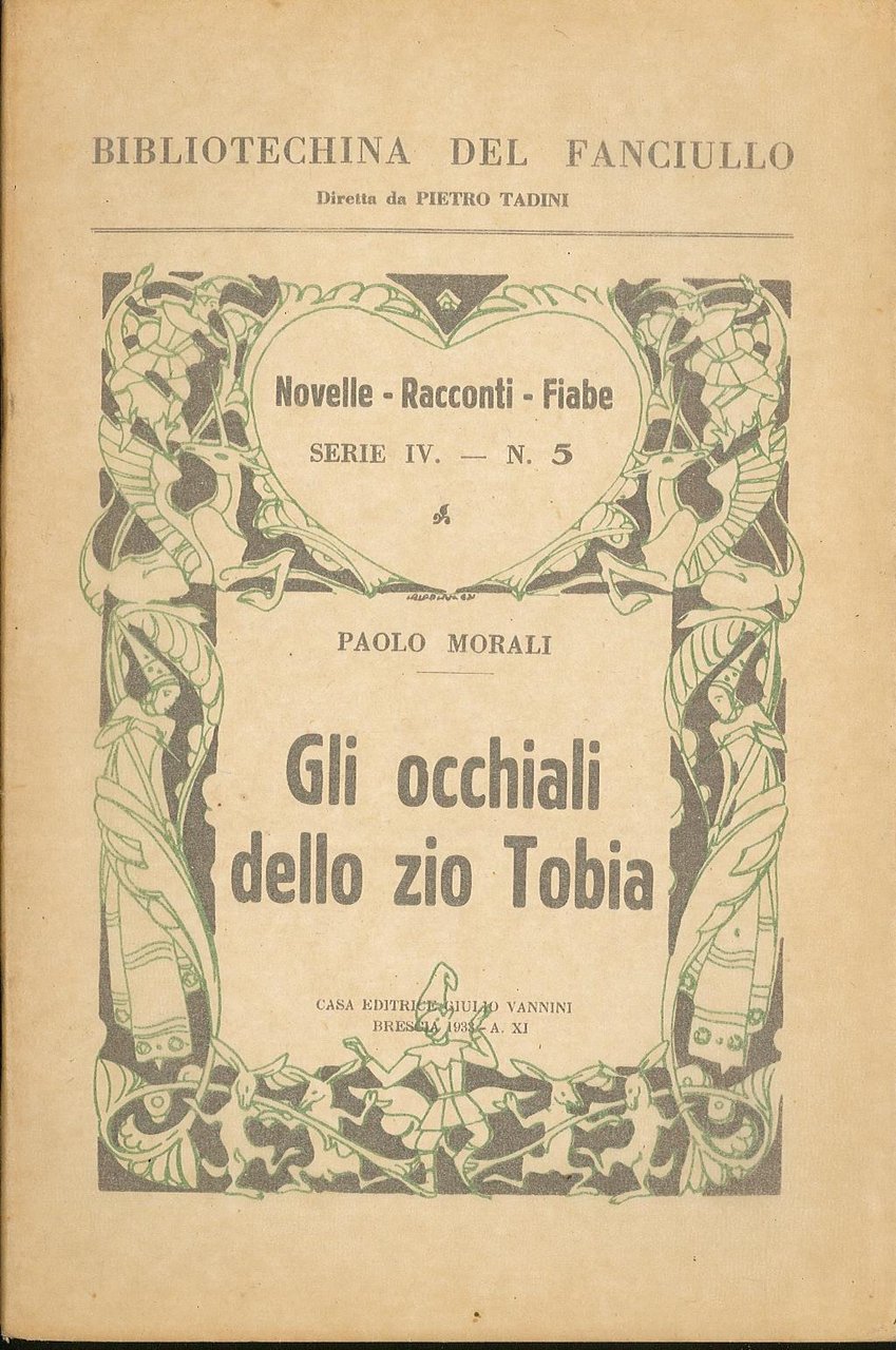 Gli occhiali dello zio Tobia