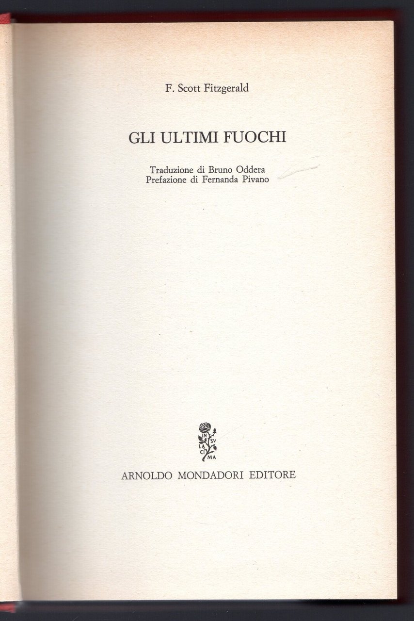 Gli ultimi fuochi