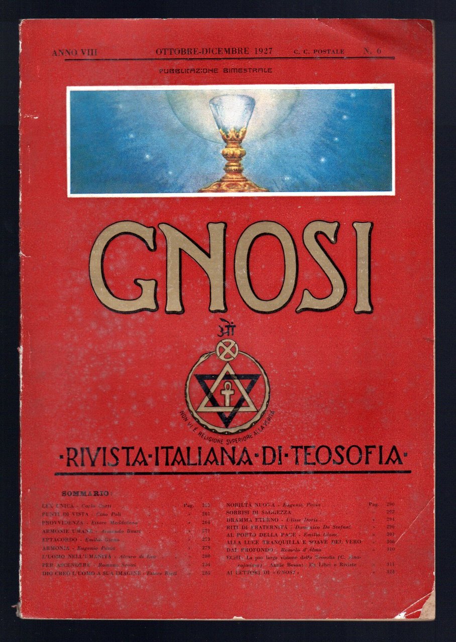 Gnosi - Rivista italiana di teosofia