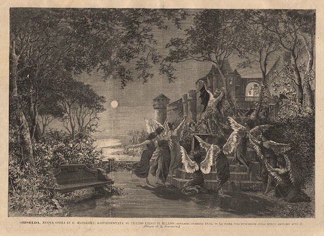 Griselda, nuova opera di G. Massenet, rappresentata al Teatro Lirico …