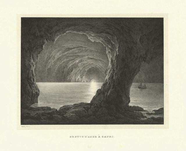 Grotte d'azur à Capri