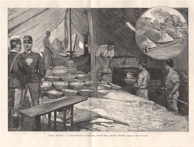 Guerra d’Africa - I forni militari di campagna, inviati nella …