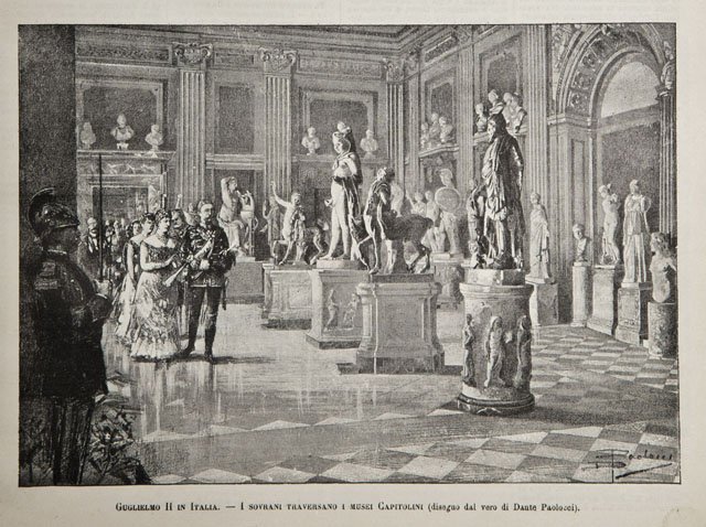 Guglielmo II in Italia / I sovrani traversano i musei …