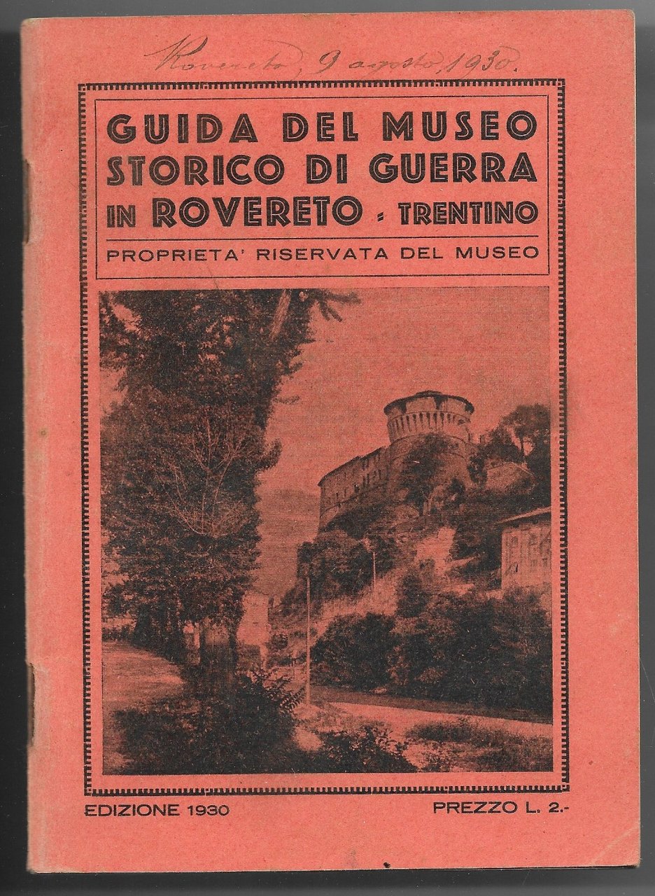 Guida al museo strorico di Rovereto (Trentino)