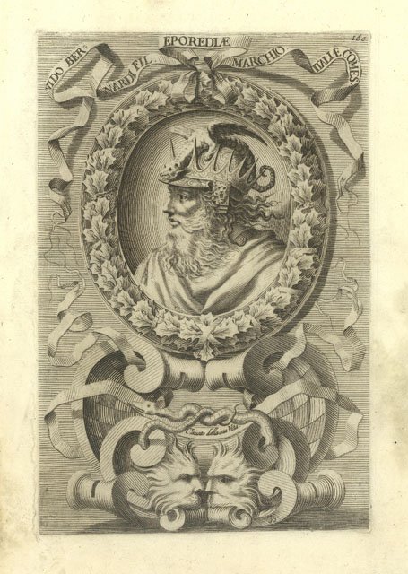 Guido Bernardi fil. eporedlae marchio italiae comes