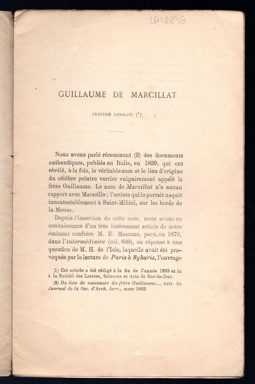 Guillaume de Marcillat | Immagine principale