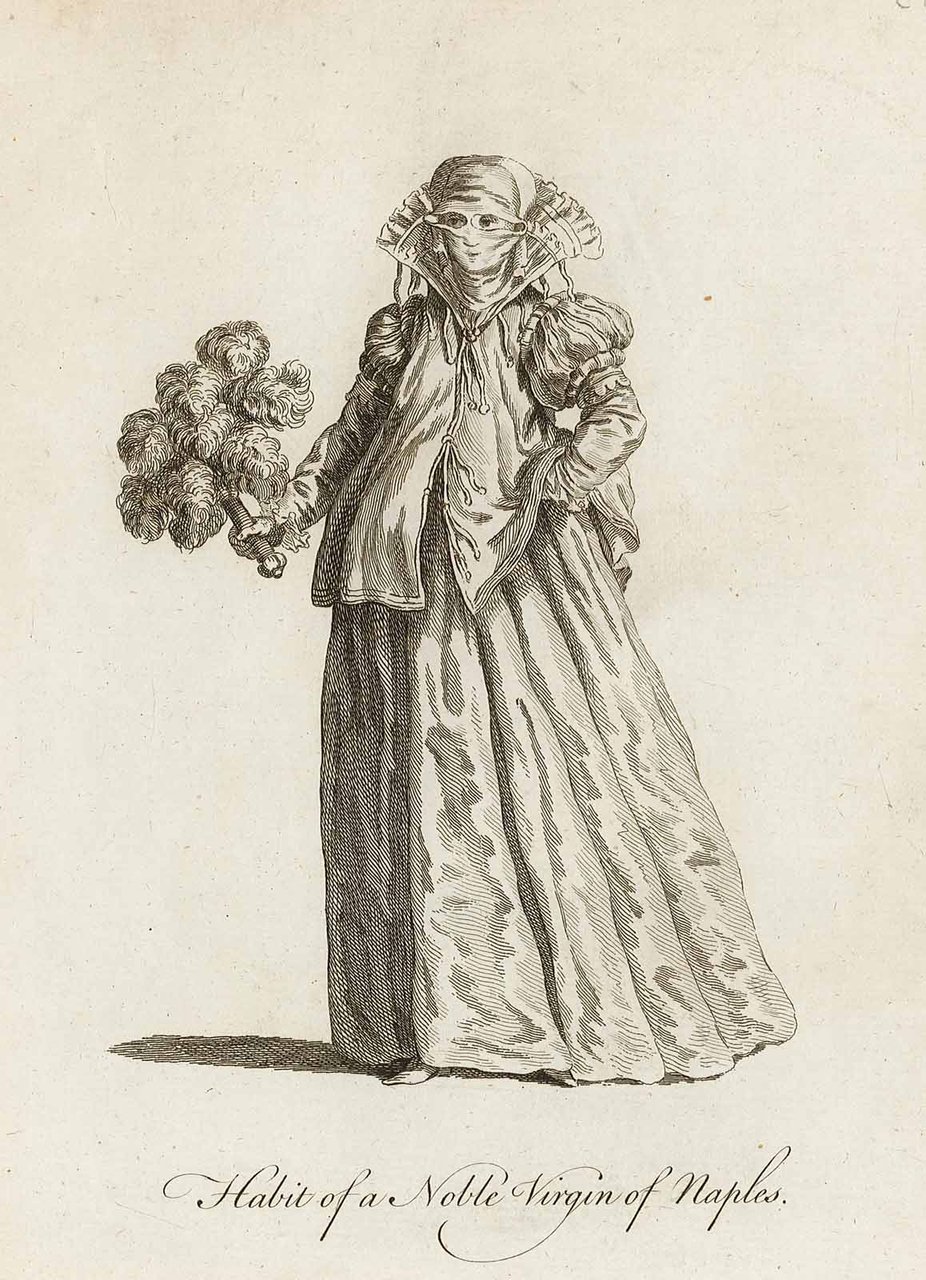 Habit of a Noble Virgin of Naples
