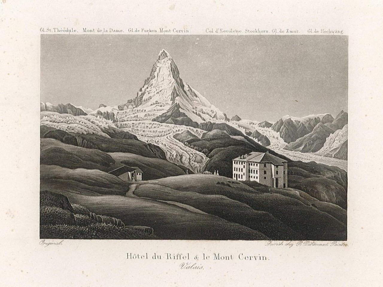 Hotel du Riffel & le Mont Cervin