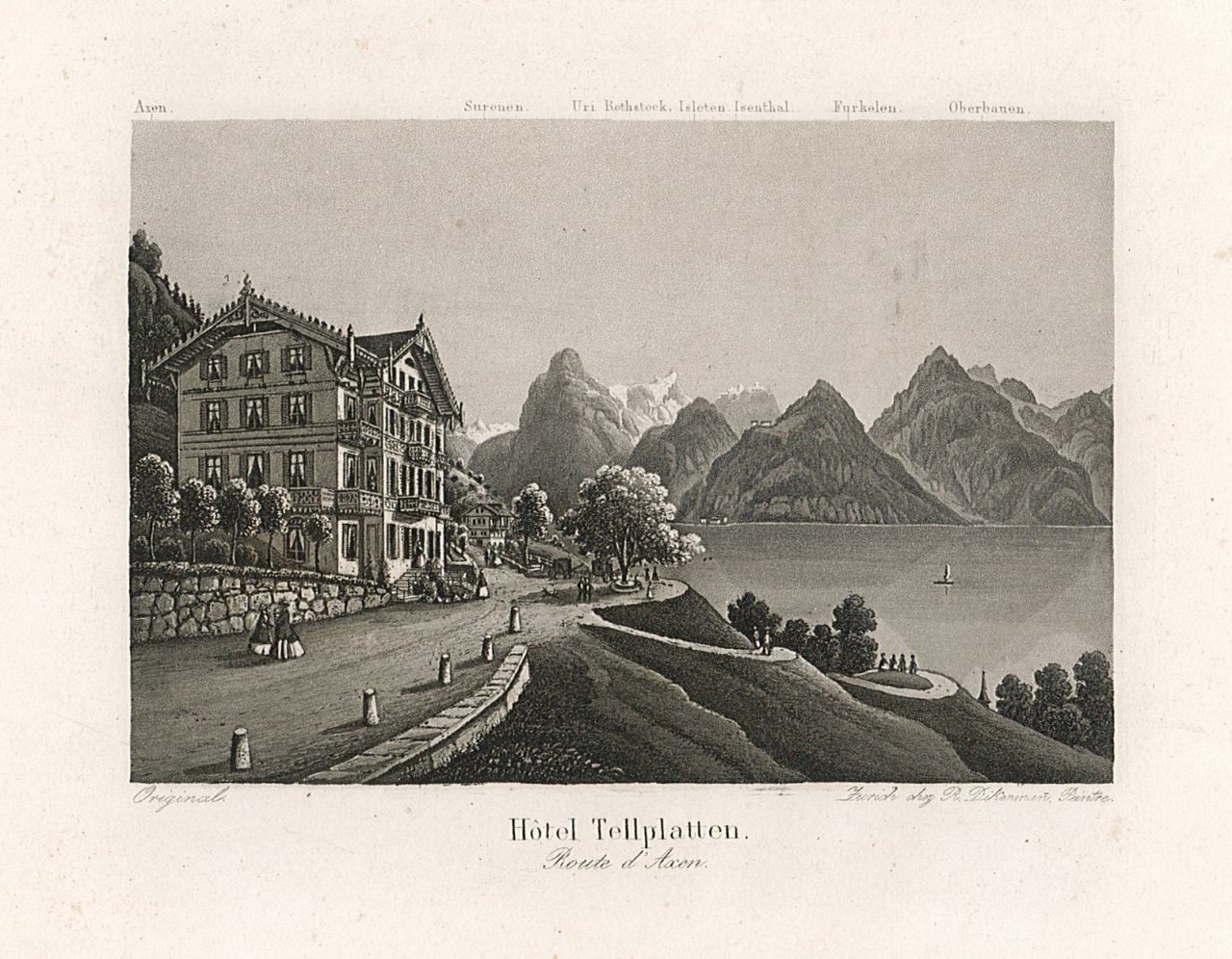 Hothel Tellplatten Route d'Axen