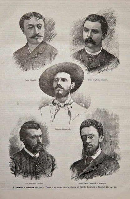 I compagni di sventura del conte Porro e del prof. …