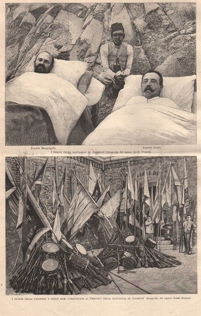 I feriti nella battaglia di Agordat - I trofei delle …