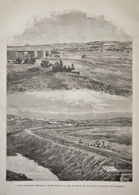 I lavori ferroviari a Moncullo e Otumlo