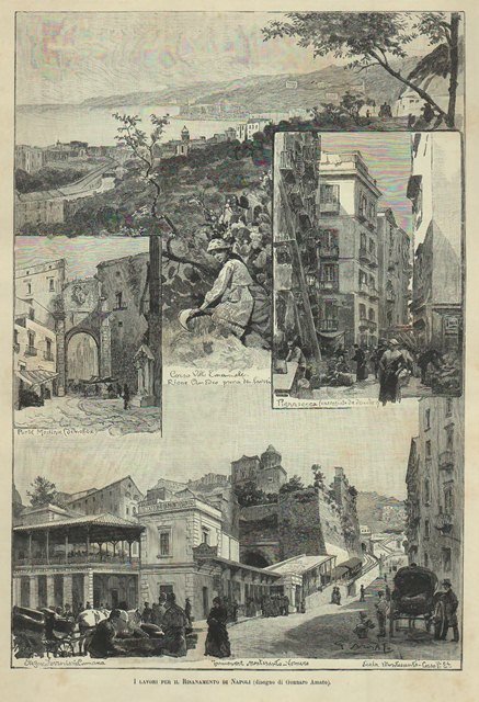 I lavori per il Risanamento di Napoli