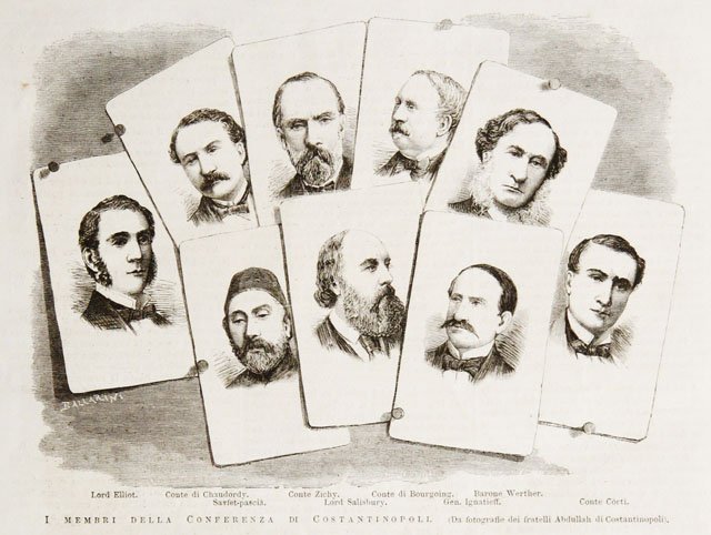 I membri della conferenza di Costantinopoli