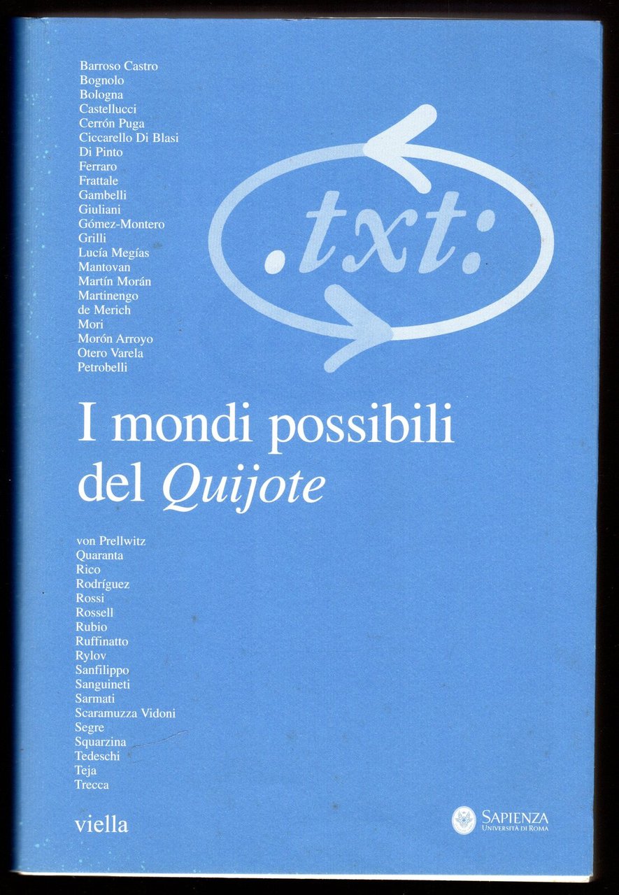 I mondi possibili del Quijote. IX / 1-2, 2006