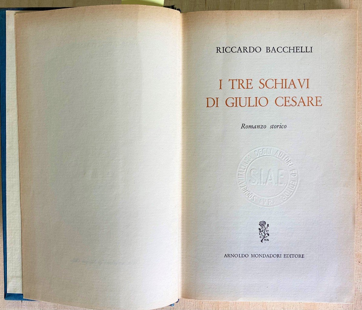I tre schiavi di Giulio Cesare