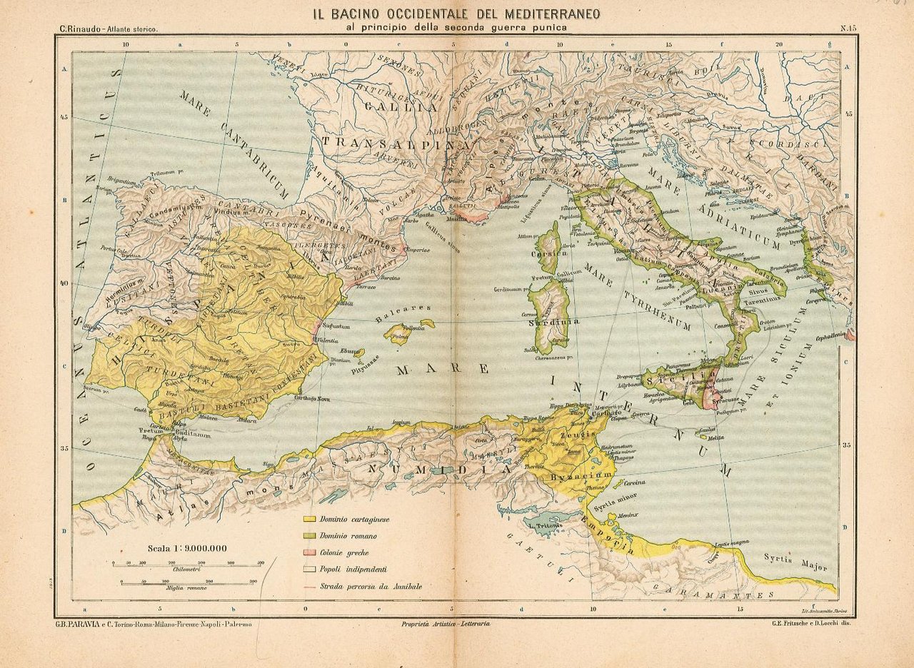Il bacino occidentale del Mediterraneo al principio della seconda guerra …