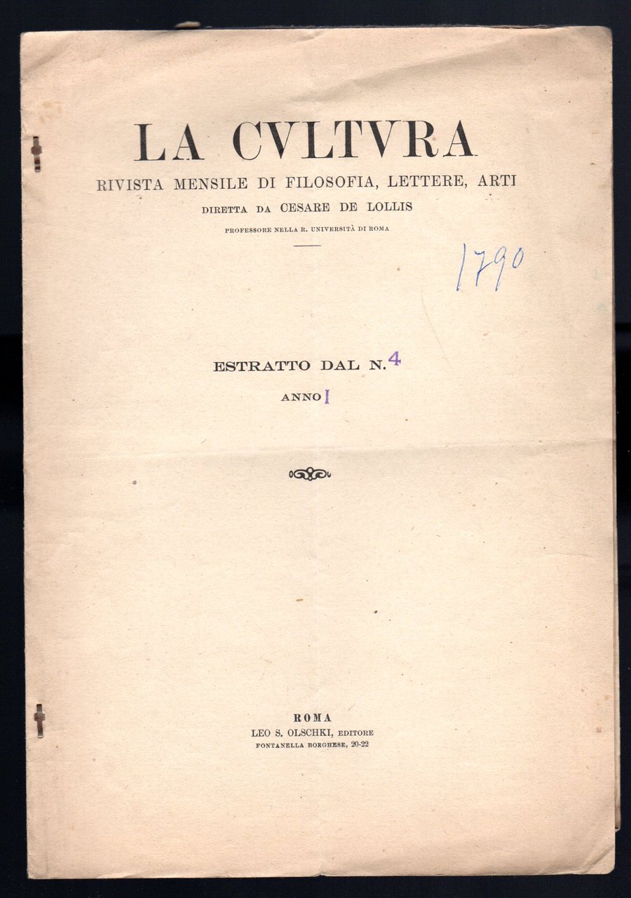 Il calzolaio. Mimo di Eronda