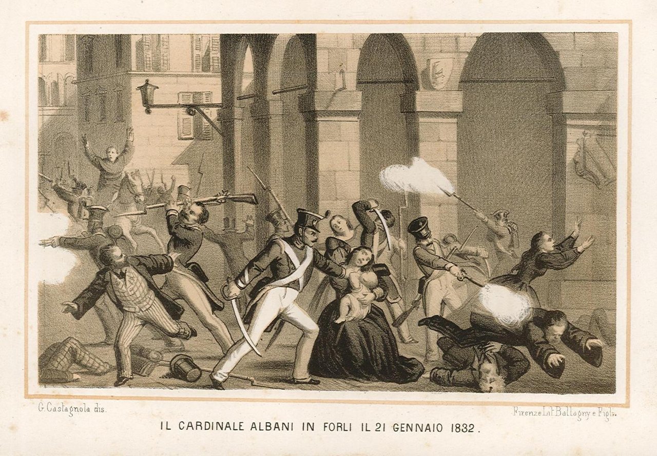 Il cardinale Albani in Forli il 21 gennaio 1932 | Immagine principale