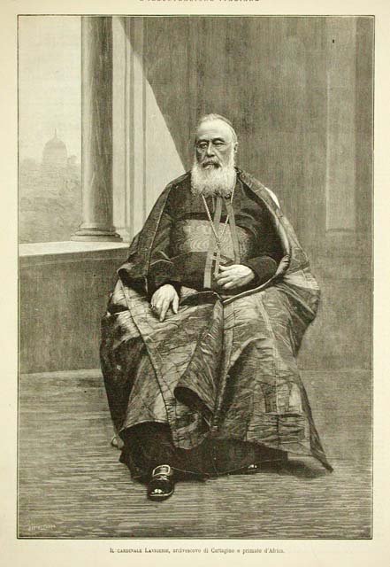Il Cardinale Lavigerie, arcivescovo di Cartagine e primate d'Africa