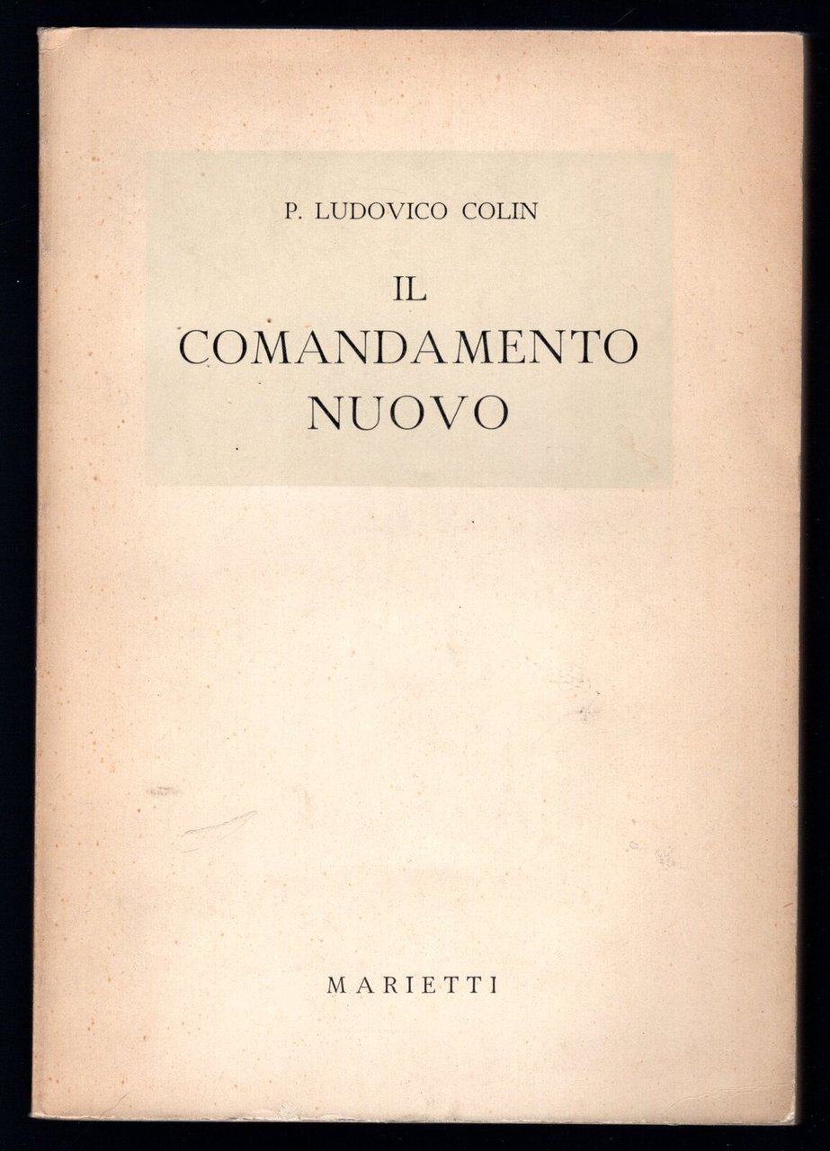 Il comandamento nuovo