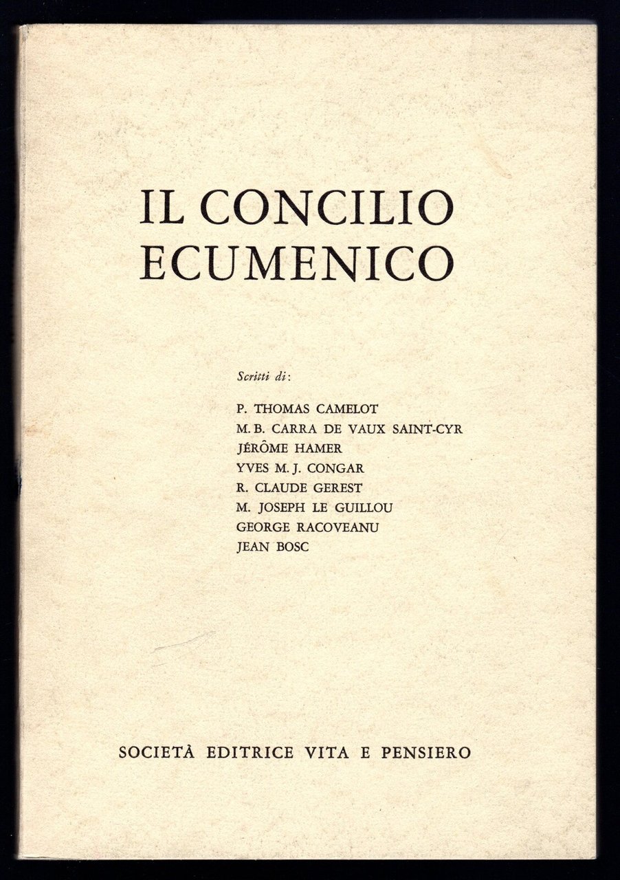 Il concilio ecumenico