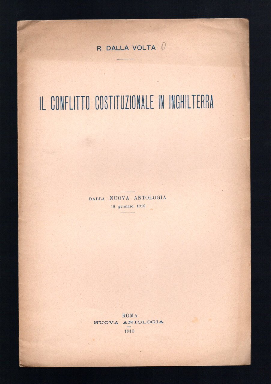 Il conflitto costituzionale in Inghilterra