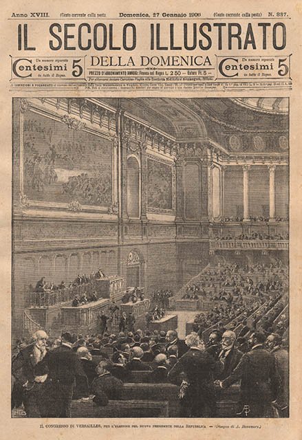 Il Congresso di Versailles, per l’elezione del nuovo presidente della …