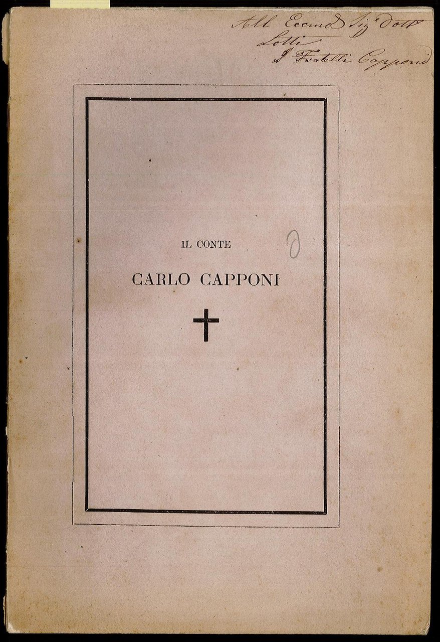 Il Conte Carlo Capponi