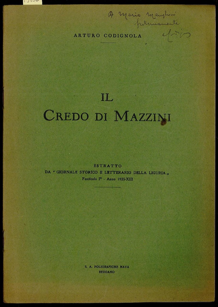 Il Credo di Mazzini