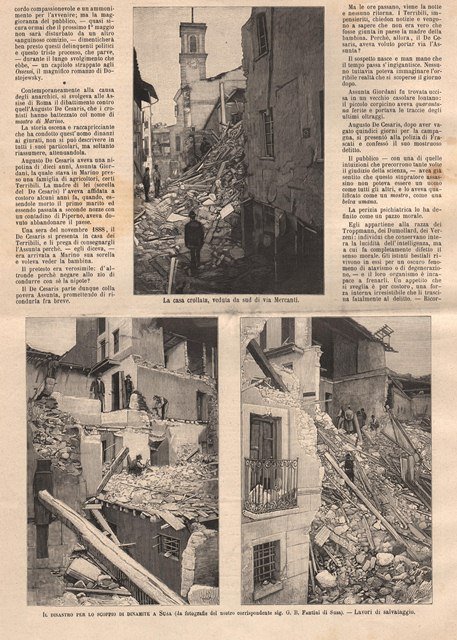 Il disastro per lo scoppio di dinamite a Susa - …