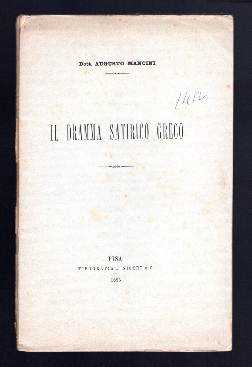 Il dramma satirico greco