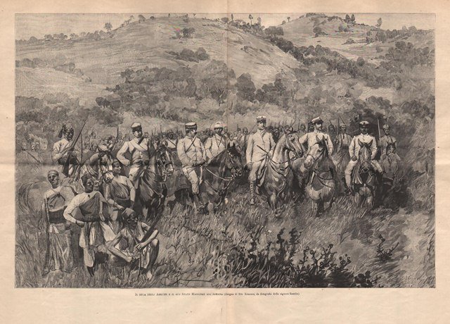 Il duca degli Abruzzi e il suo Stato Maggiore all’Asmara