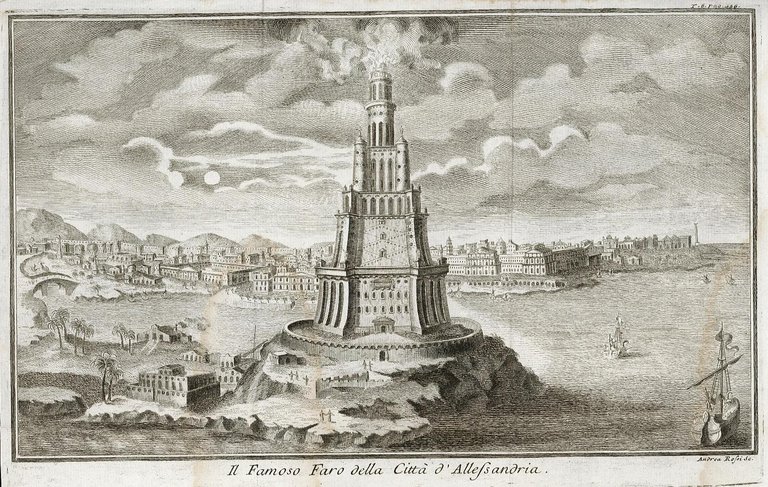 Il famoso faro della città di Allessandria