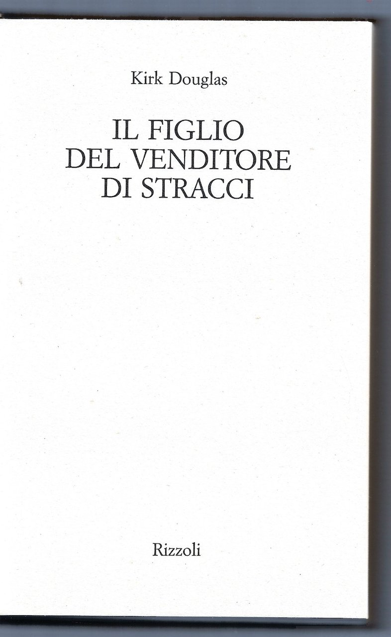 Il figlio del venditore di stracci