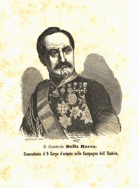 Il Generale Della Rocca, comandante il 5 Corpo d'armata nella …
