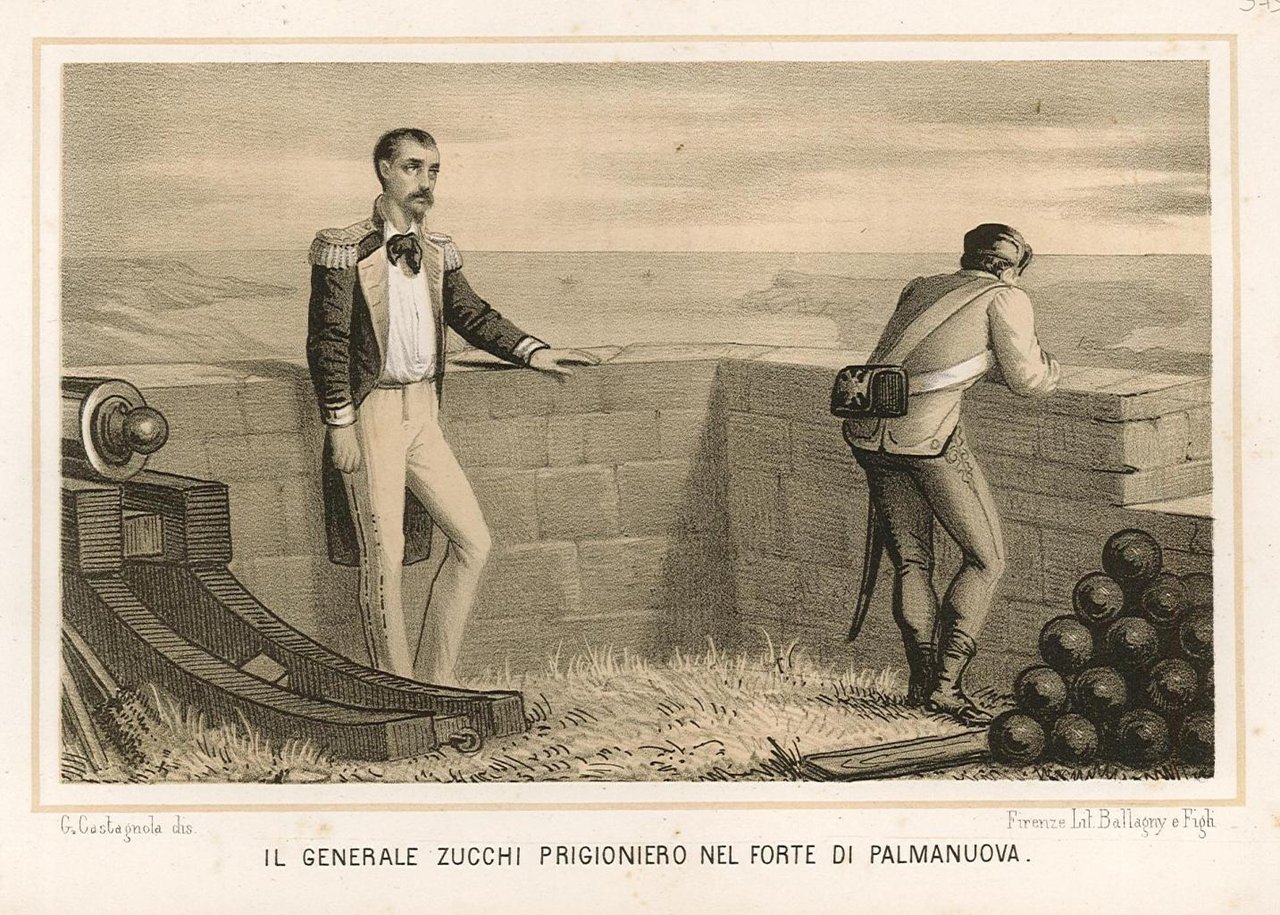 Il generale Zucchi prigioniero nel forte di Palmanuova | Immagine principale