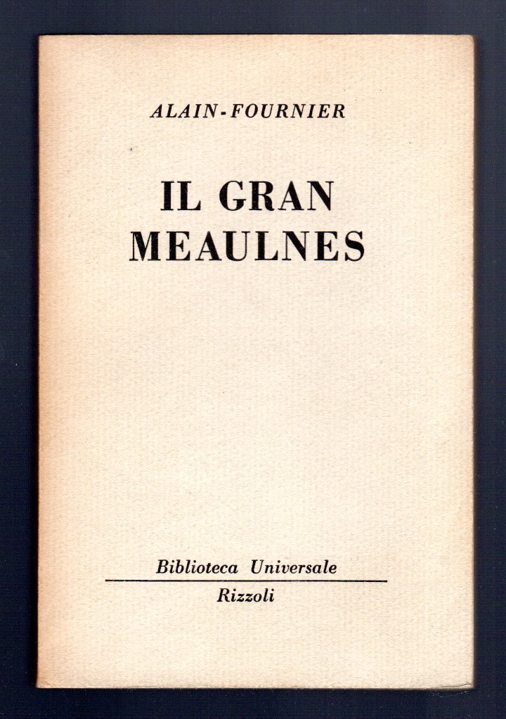 Il gran Meaulnes