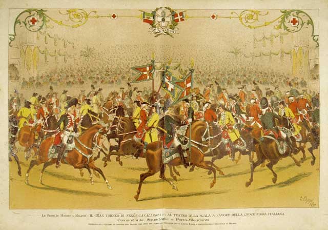 Il Gran Torneo di Nizza Cavalleria (I°) al Teatro alla …