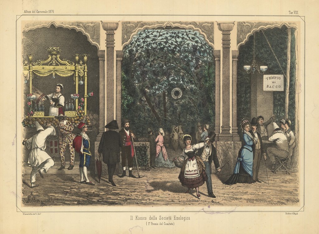 Il Kiosco della Società Enologica (1° Premio del Comitato)