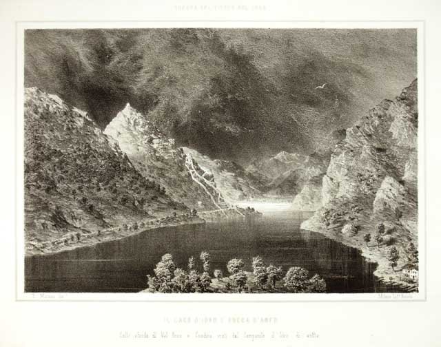 Il Lago d'Idro e Rocca d'Anfo Collo sfondo di Val … | Immagine principale