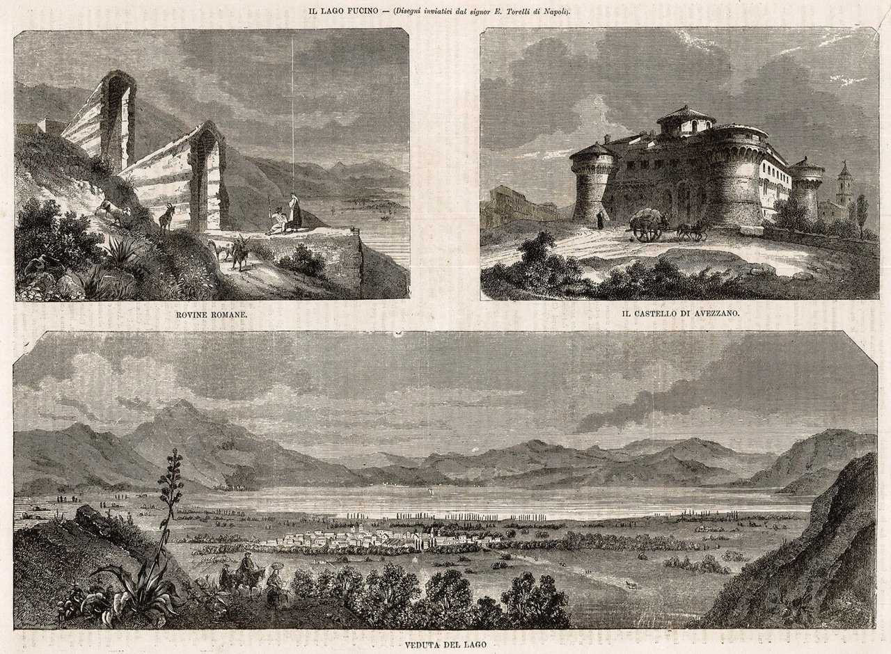 Il lago Fucino