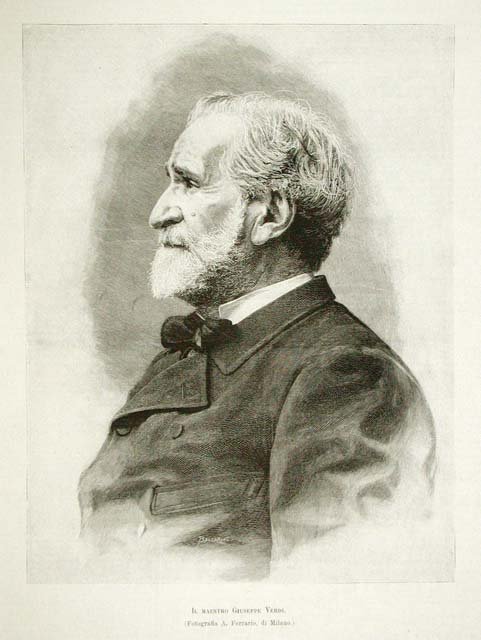 Il maestro Giuseppe Verdi