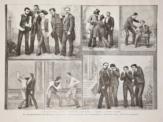 Il magnetizzatore Donato e i suoi esperimenti