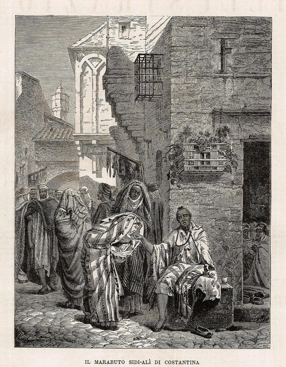 Il Marabuto Sidi-Alì di Costantina